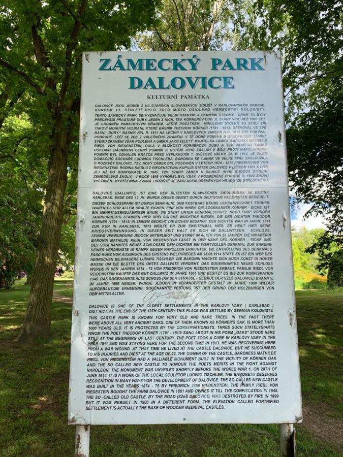 卡尔斯巴德公园酒店 Dalovice 外观 照片